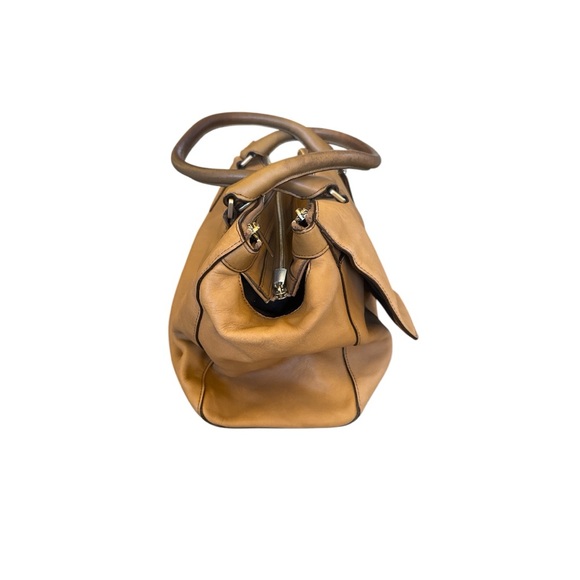 Coach Legacy Pinnacle Harper Satchel Tawny Creed A1371-23563 Color is Tawny - Picture 8 of 12